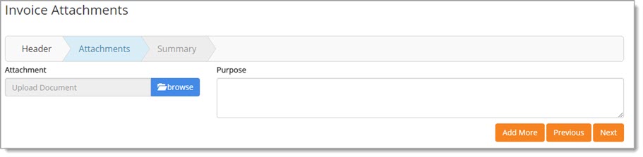 Invoice Attachments