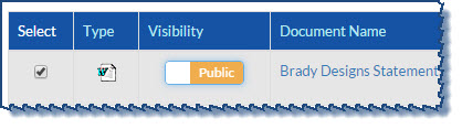 Contract Visibility - Public