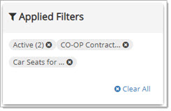 Applied Filters