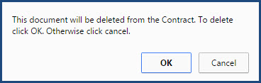 Delete document from contract?
