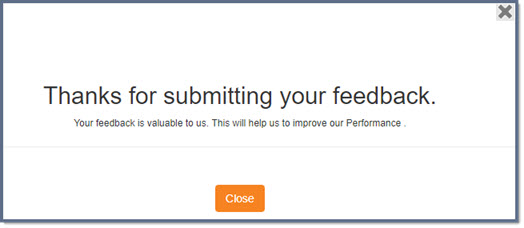 Thanks for Submitting Feeback