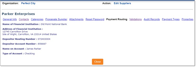 Payment Routing