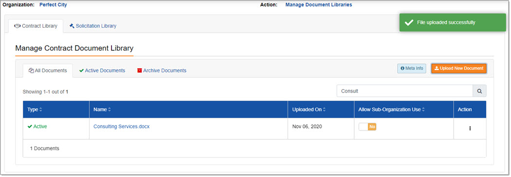 Manage Document Libraries