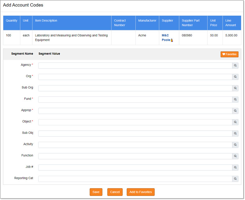 Assign Account Distribution