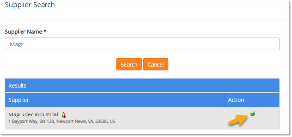 Supplier Search