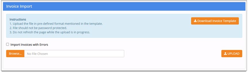 Invoice Import