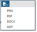 Export Dashboard Options