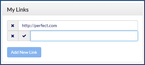 Add New Link