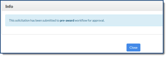 Has been submitted to workflow