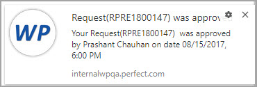 Pop-Up Notifications