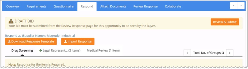 Download Response Template