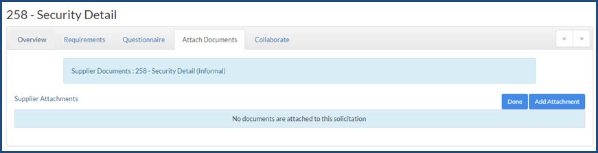 Respond - Solicitation Without Line Items