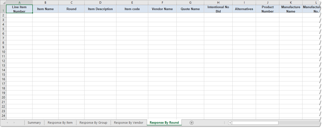 Response by Round
