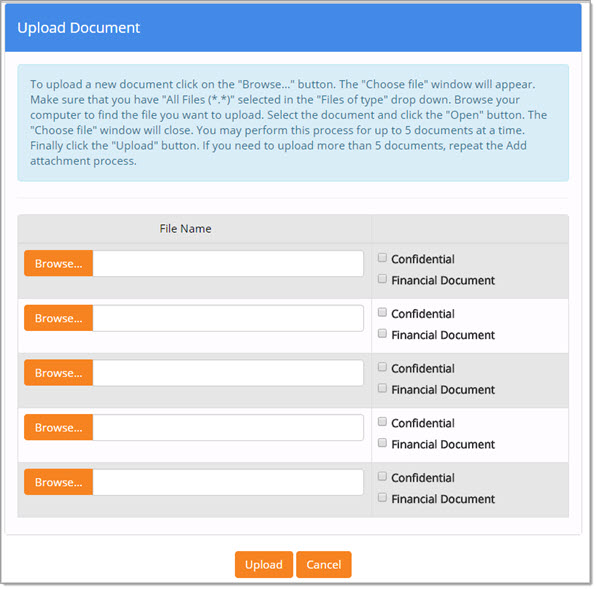 Upload Document