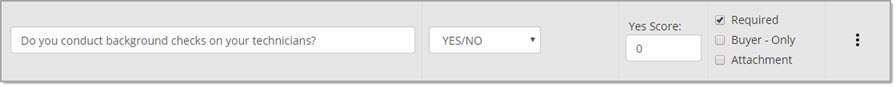 Yes/No Question